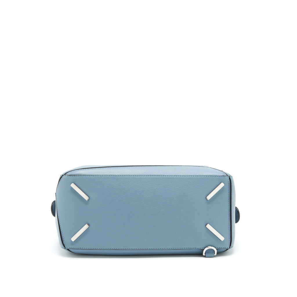 LOEWE PUZZLE BAG CLASSIC CALFSKIN ATLANTIC BLUE SHW