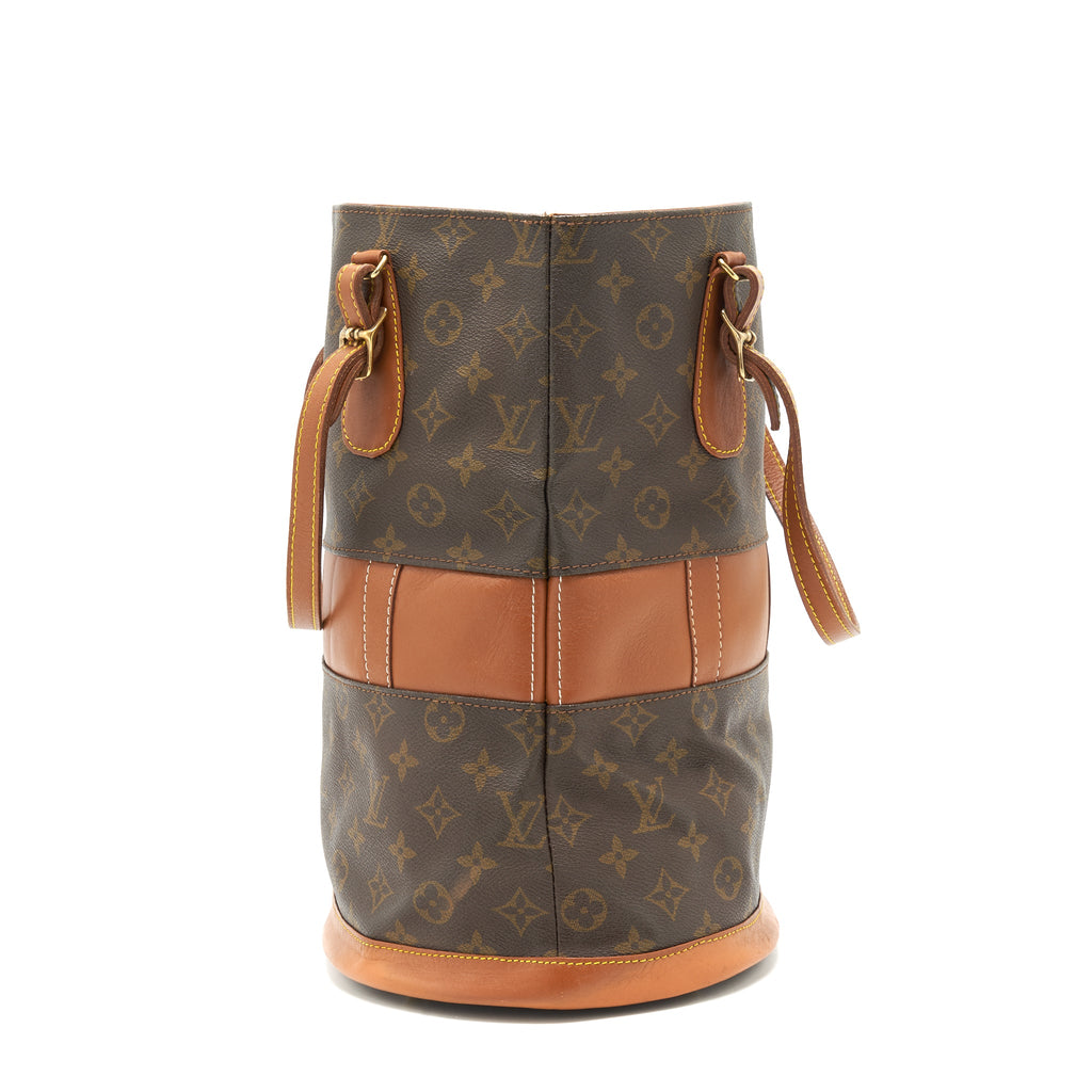 LOUIS VUITTON VINTAGE LIMITED BUCKET BAG WITH MINI POUCH