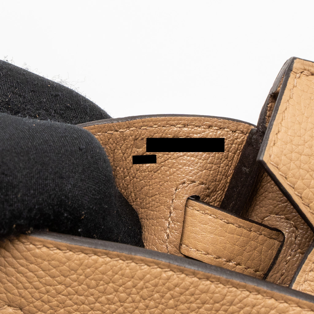 HERMES BIRKIN 25 TOGO 0M CHAI GHW