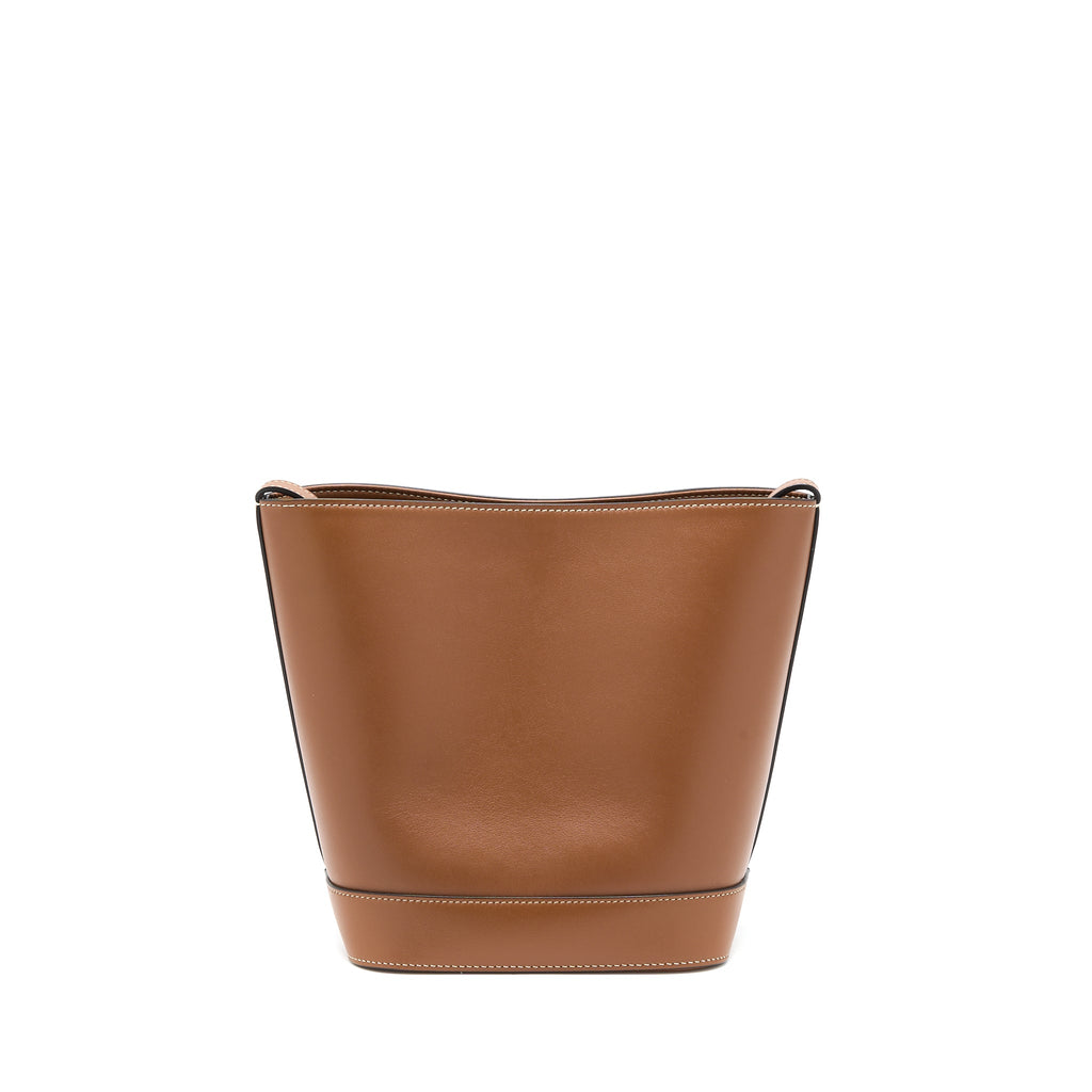 CELINE SMALL BUCKET CUIR TRIOMPHE CALFSKIN TAN GHW