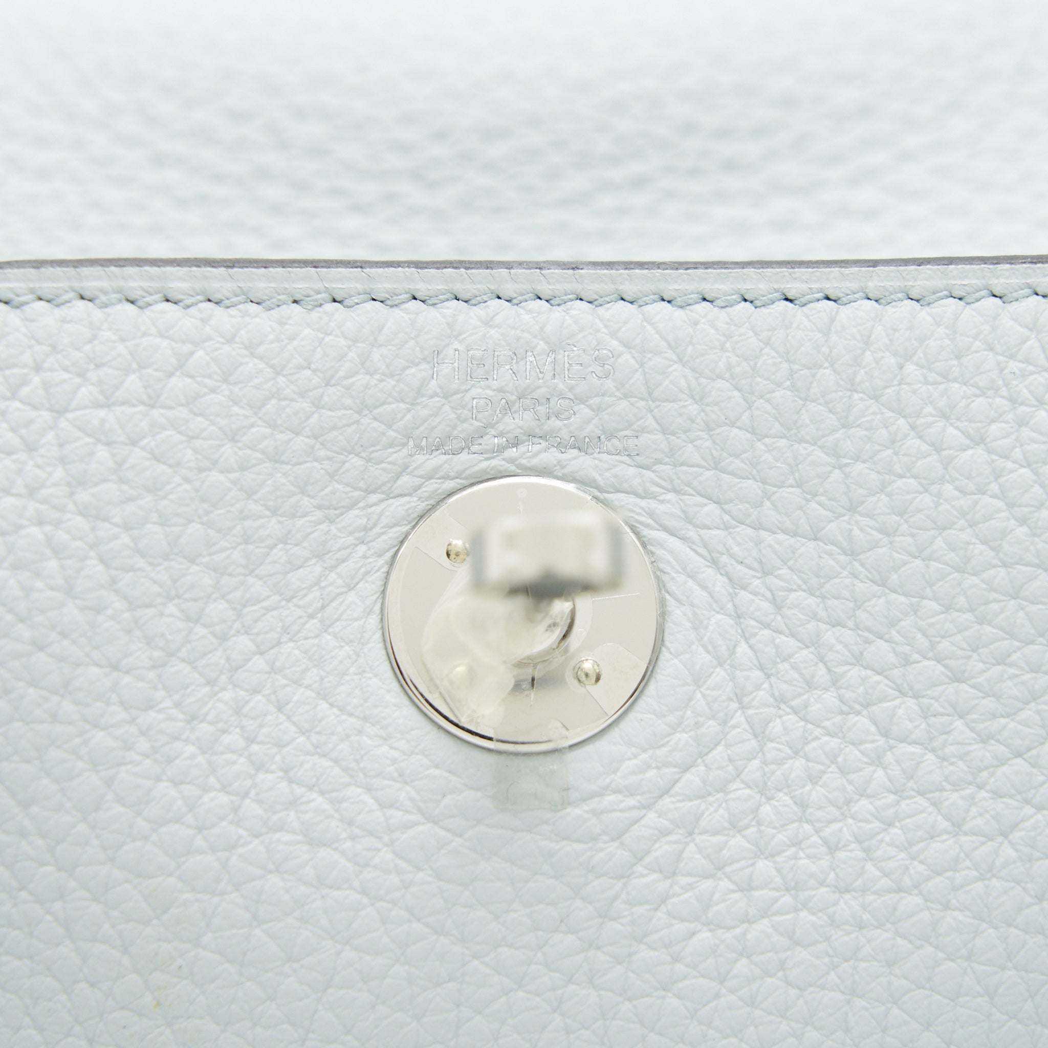 HERMES MINI LINDY 08 BLEU PALE SHW