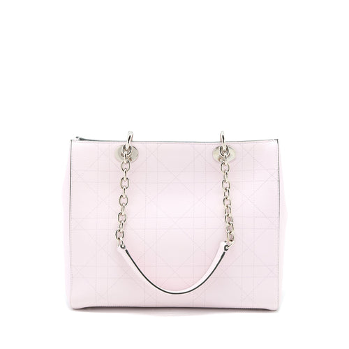 DIOR TOTE BAG CALFSKIN LIGHT PINK SHW