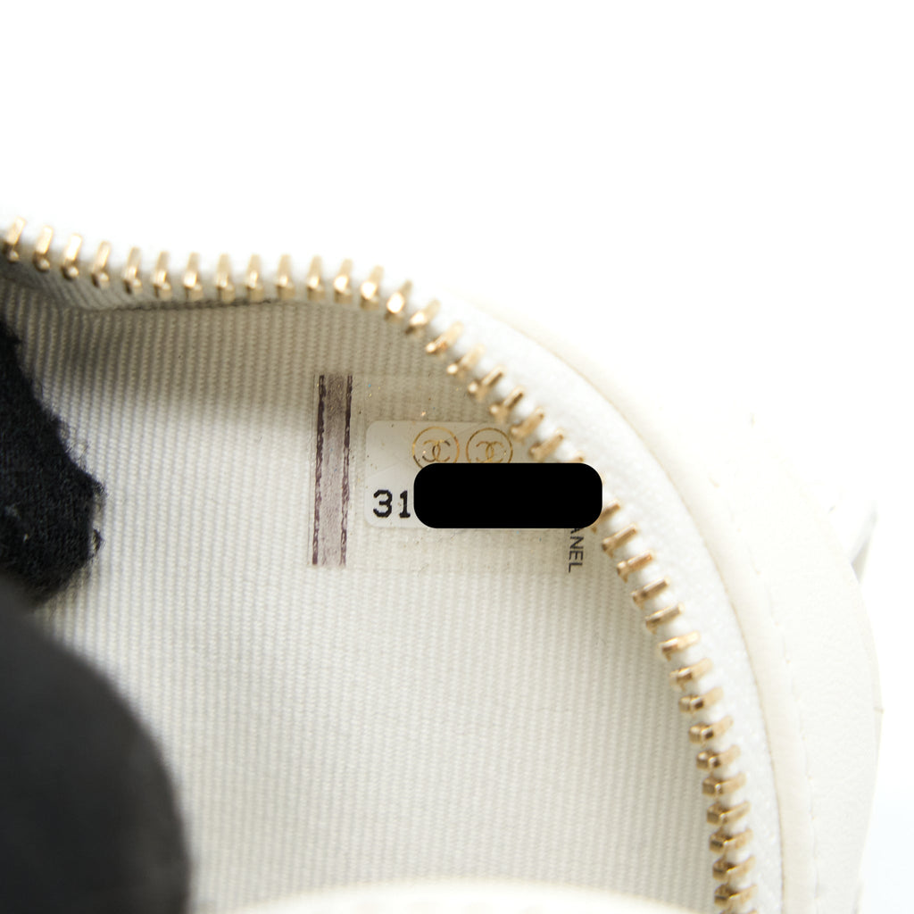 CHANEL 22S HEART BELT BAG LAMBSKIN WHITE LGHW