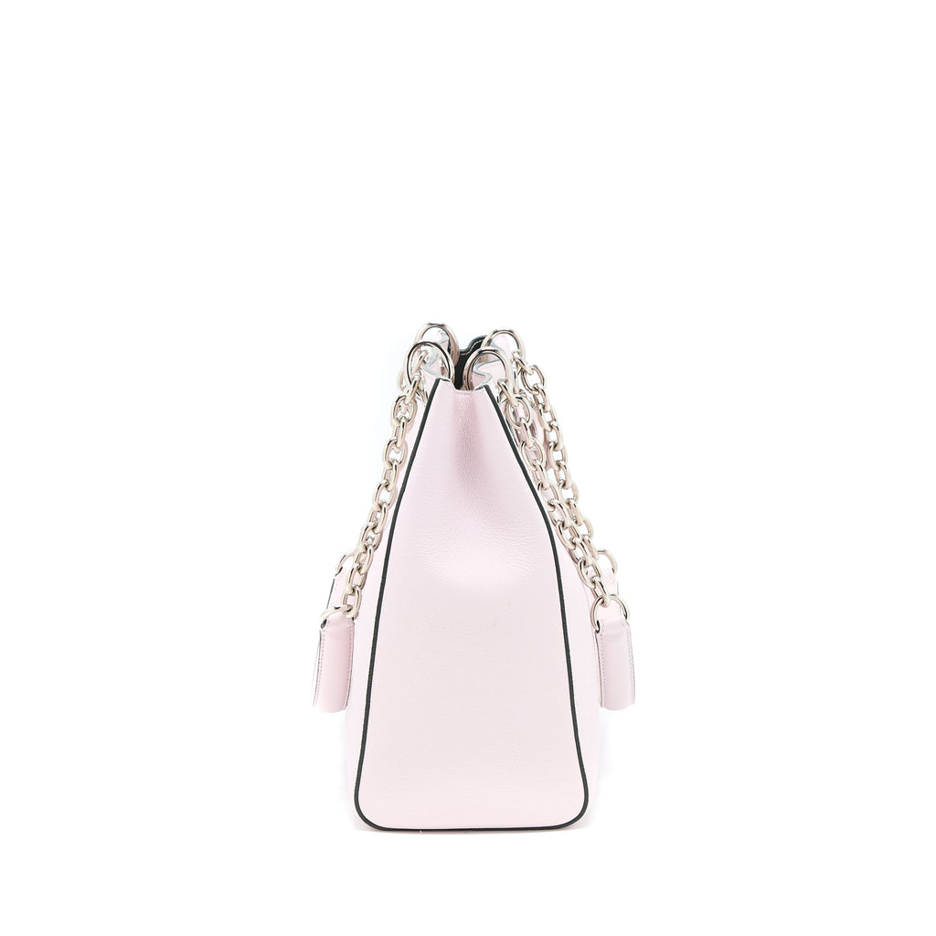 DIOR TOTE BAG CALFSKIN LIGHT PINK SHW
