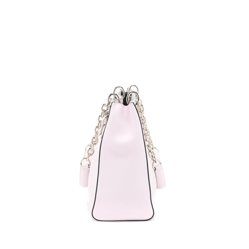 DIOR TOTE BAG CALFSKIN LIGHT PINK SHW