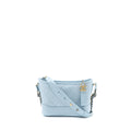 CHANEL SMALL GABRIELLE HOBO BAG LAMBSKIN LIGHT BLUE MULTICOLOUR HARDWARE