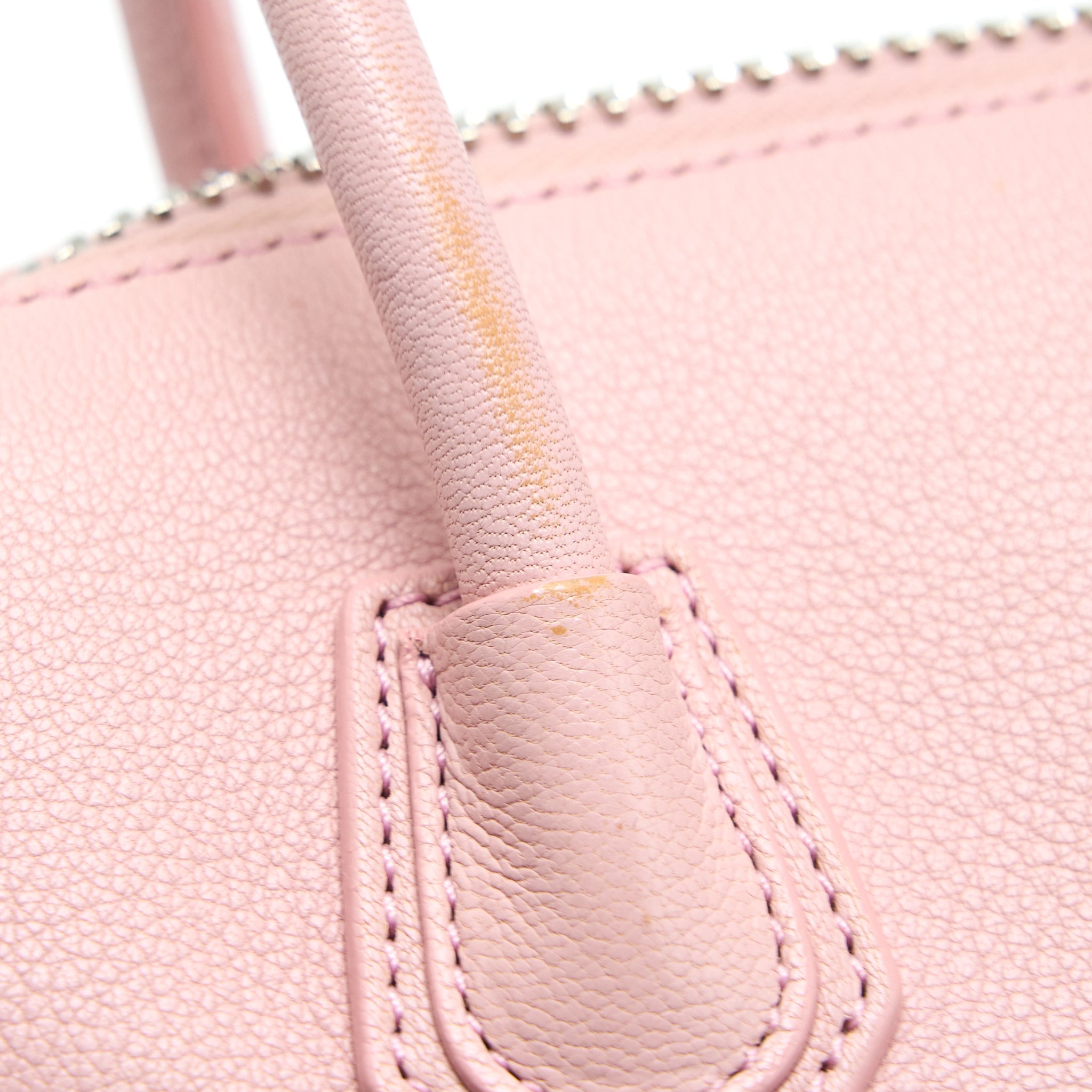 GIVENCHY MINI ANTIGONA GOATSKIN PINK SHW