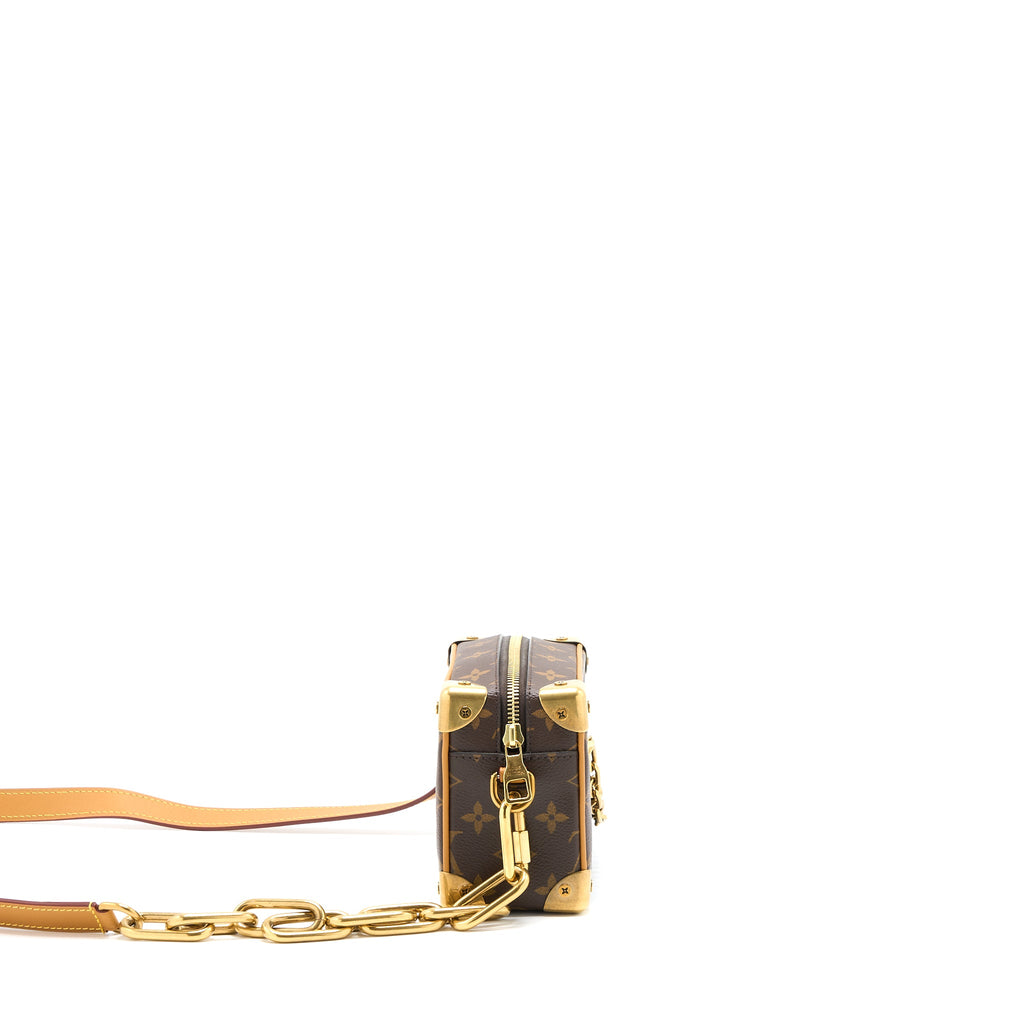 LOUIS VUITTON MINI SOFT TRUNK MONOGRAM CANVAS GHW