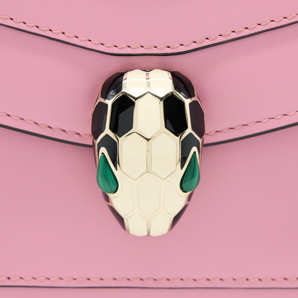 BVLGARI SERPENTI FOREVER CROSSBODY BAG PINK