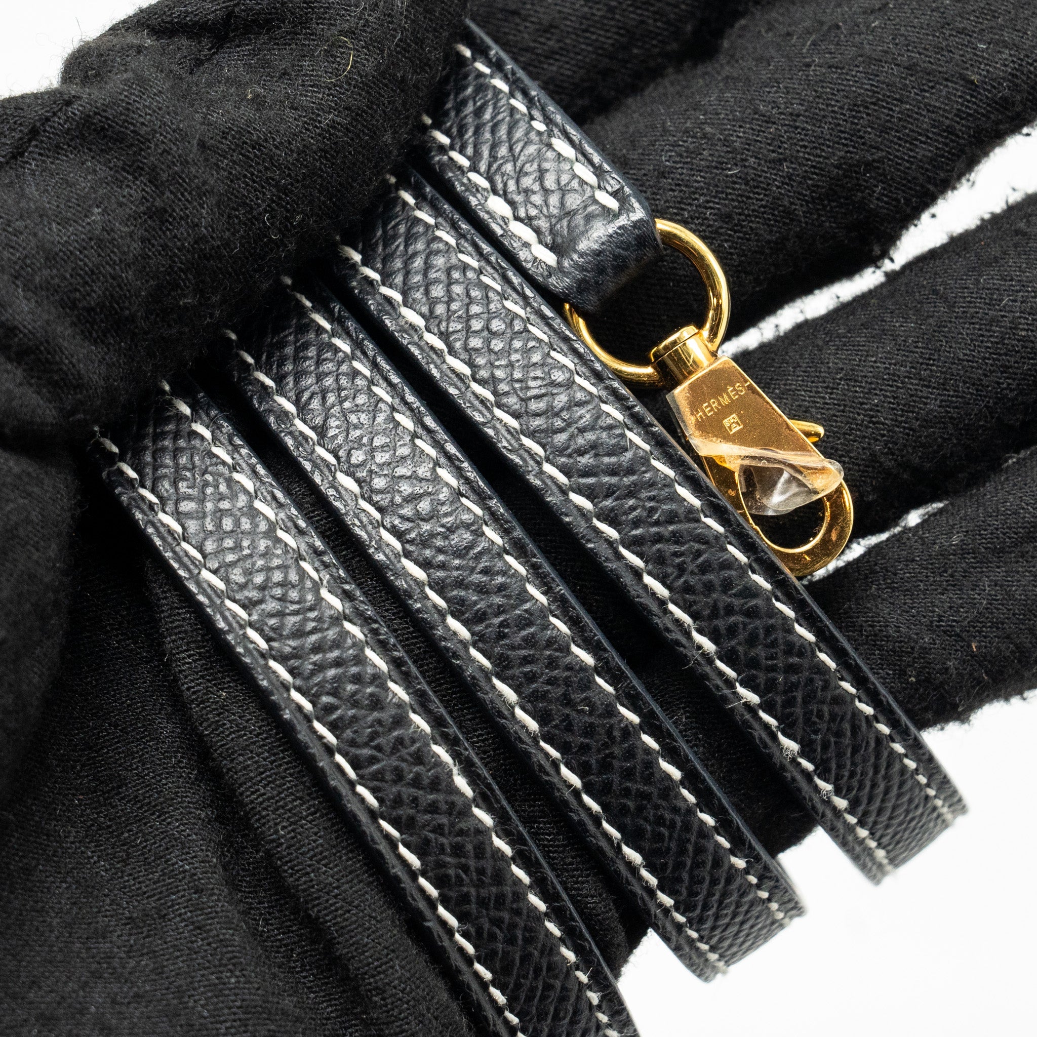 HERMES MINI KELLY SPECIAL ORDER EPSOM NATA/BLACK GHW