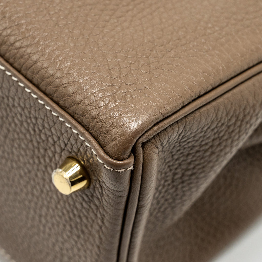 HERMES KELLY 28 CLEMENCE ETOUPE GHW
