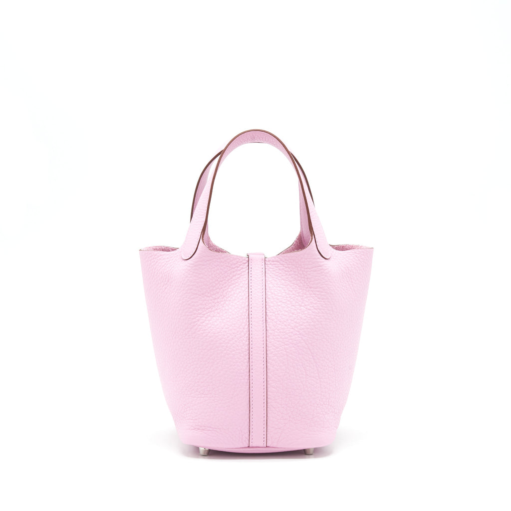 HERMES PICOTIN 18 LOCK BAG CLEMENCE X9 MAUVE SYLVESTRE SHW