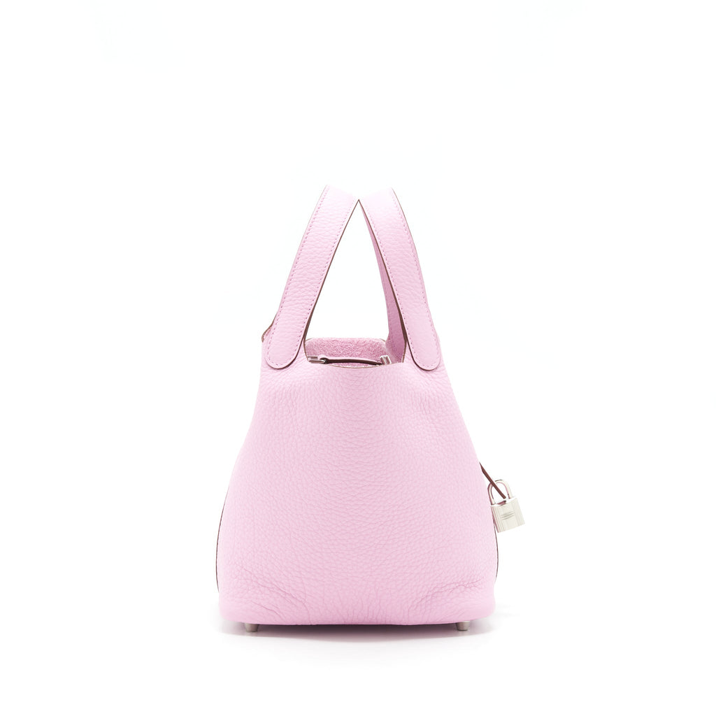 HERMES PICOTIN 18 LOCK BAG CLEMENCE X9 MAUVE SYLVESTRE SHW