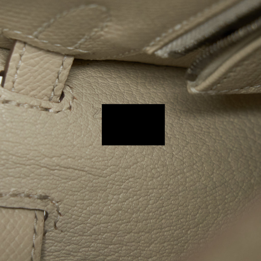 HERMES KELLY 25 SELLIER EPSOM CRAIE SHW