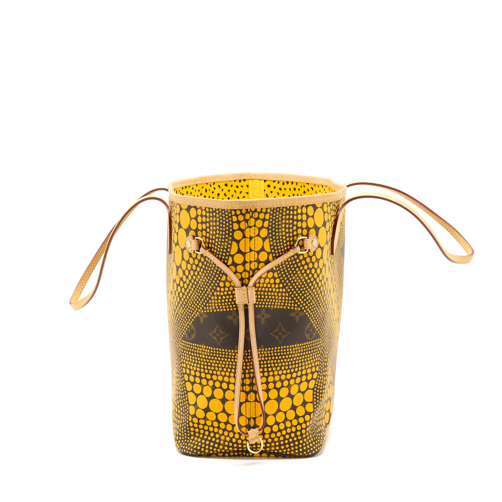 LOUIS VUITTON NEVERFULL MM YAYOI KUSAMA LIMITED EDITION GHW