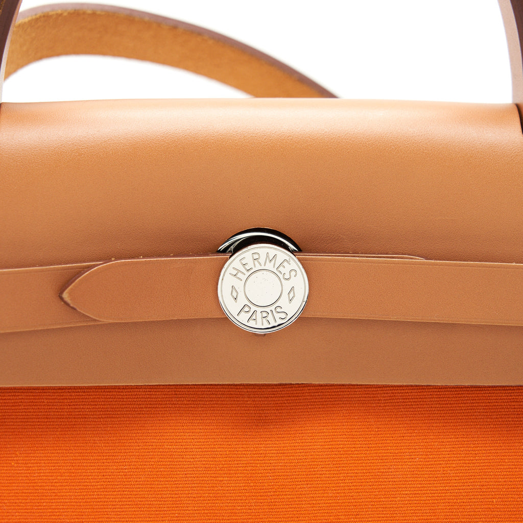 HERMES HERBAG 31 FEU/NATURE