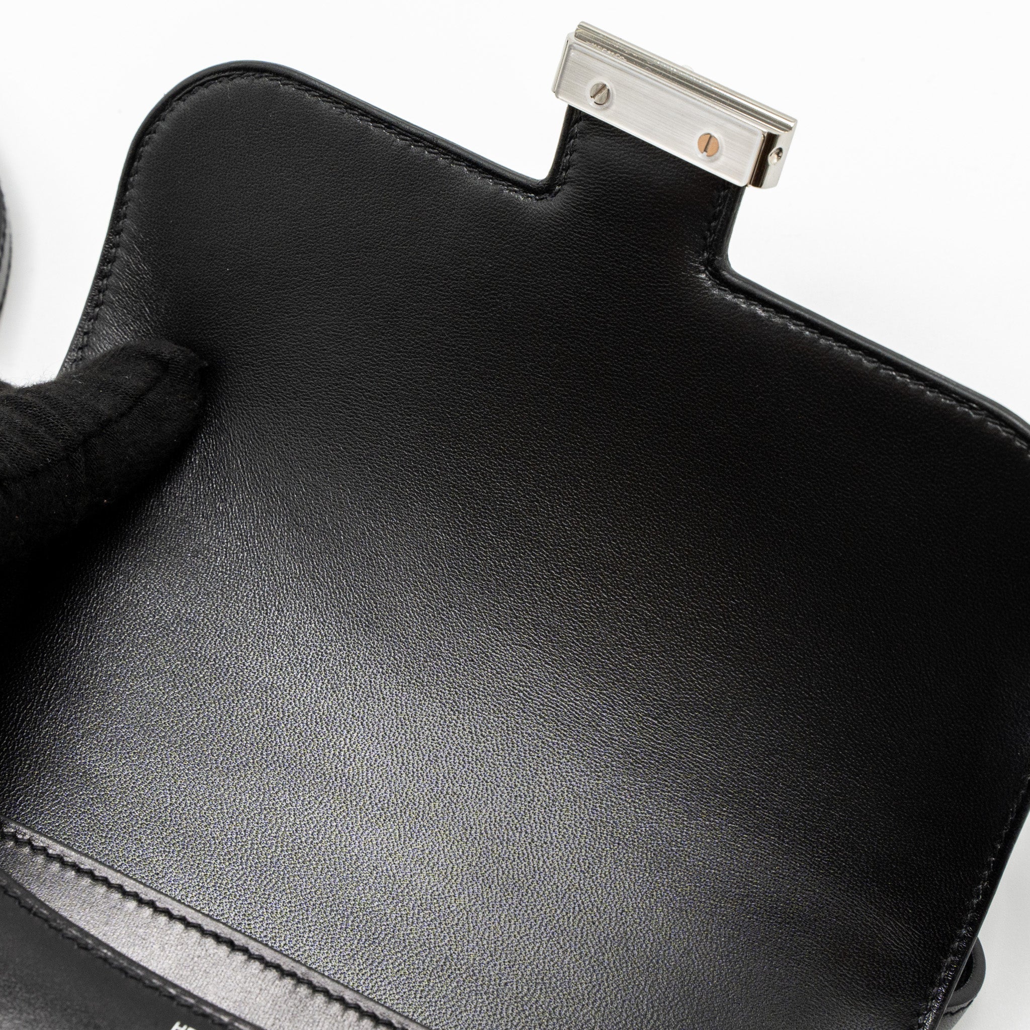 HERMES MINI CONSTANCE BOX BLACK SHW