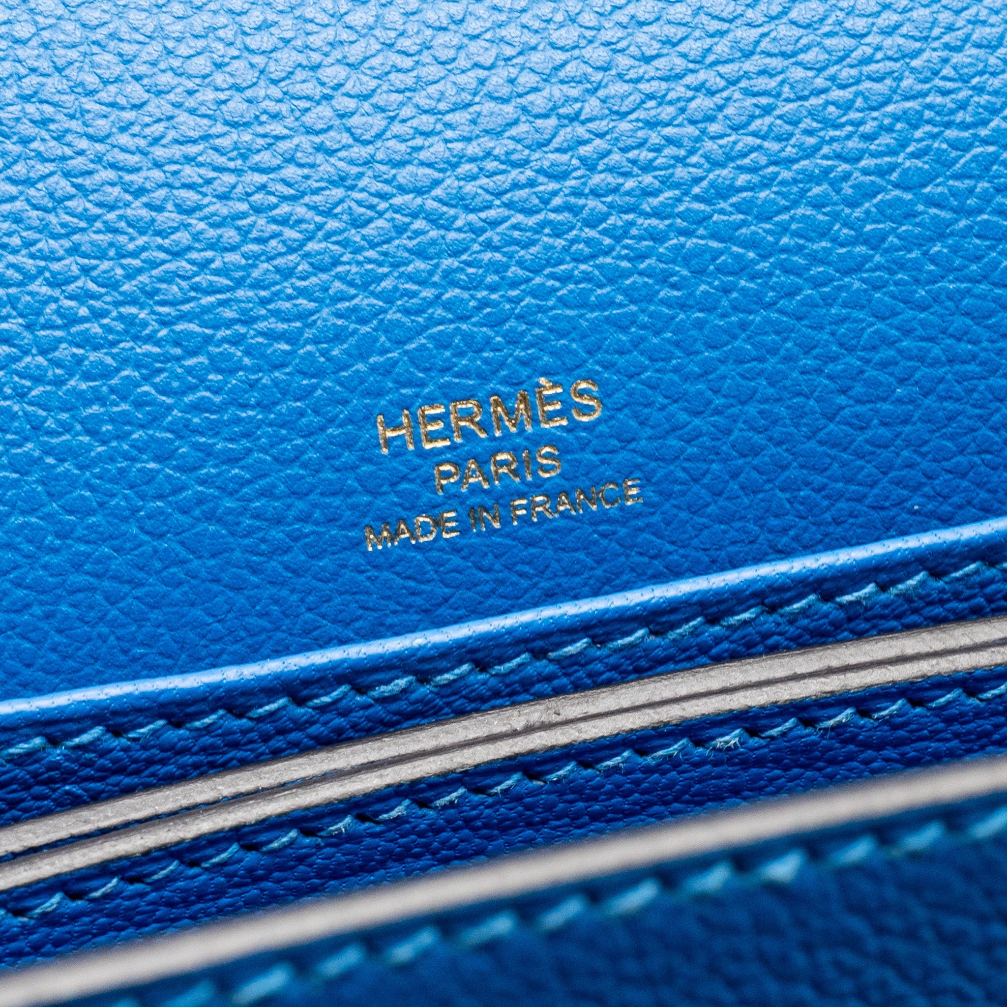 HERMES MINI ROULIS EVERCOLOR B3 BLEU ZANZIBAR GHW