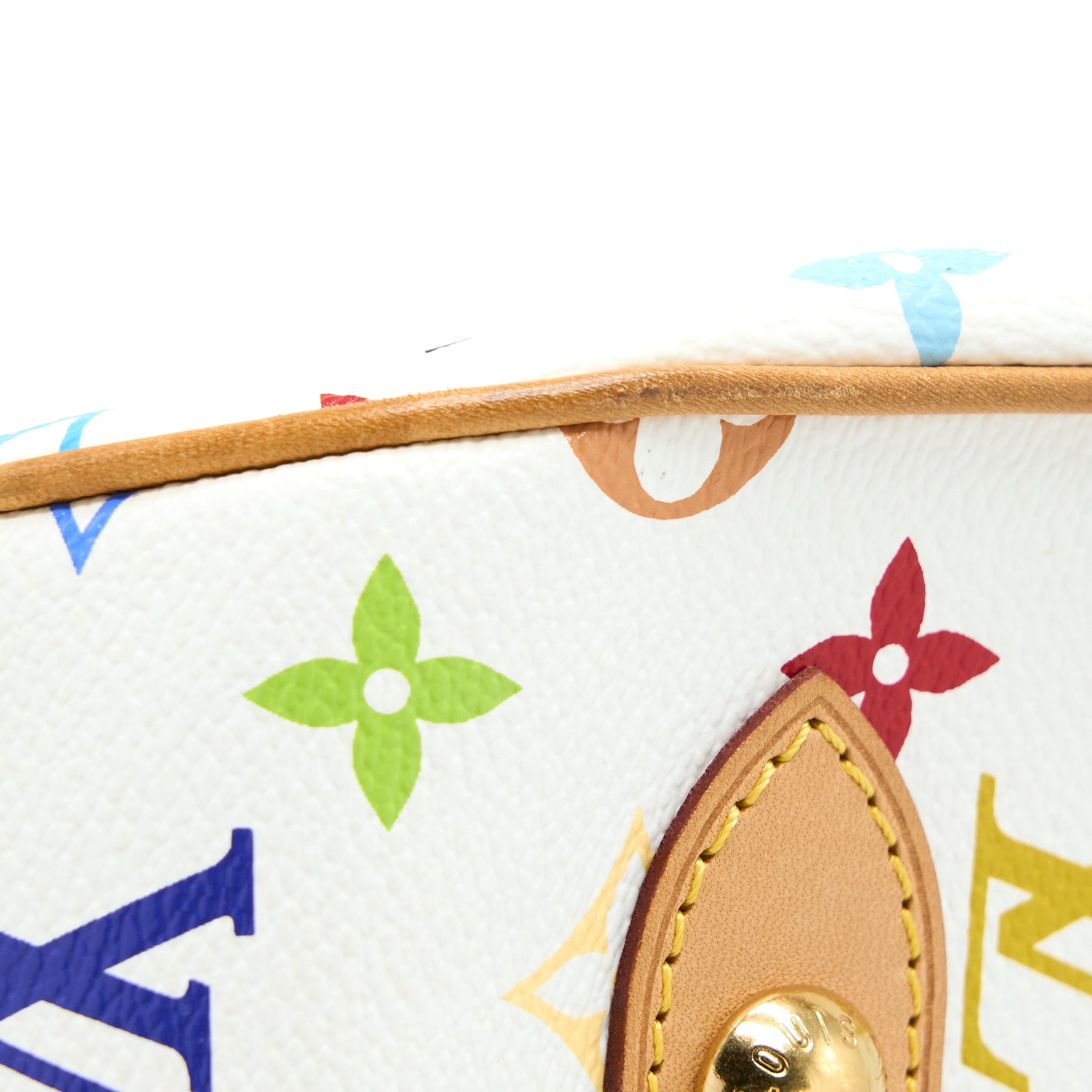 LOUIS VUITTON RITA BAG WHITE MONOGRAM MULTICOLOUR CANVAS GHW