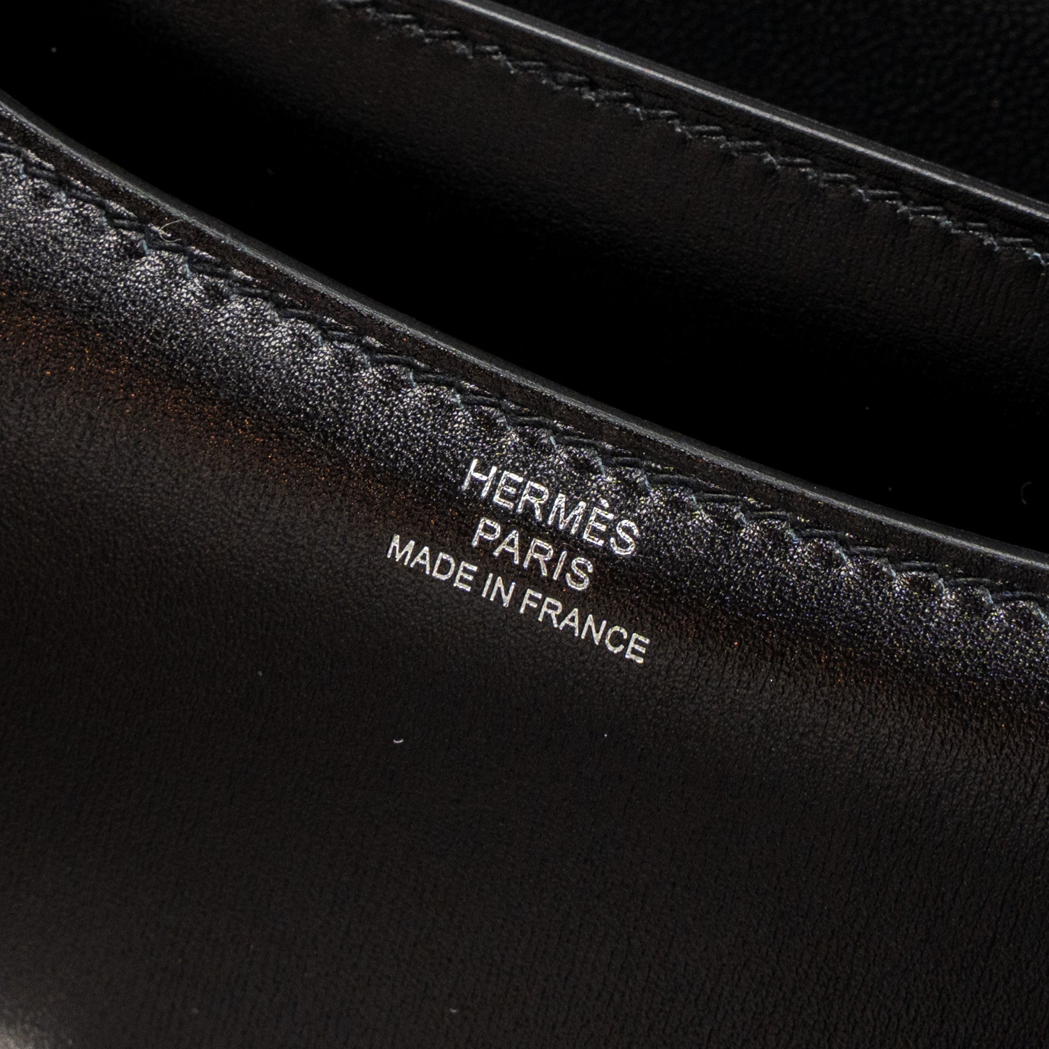HERMES MINI CONSTANCE BOX BLACK SHW