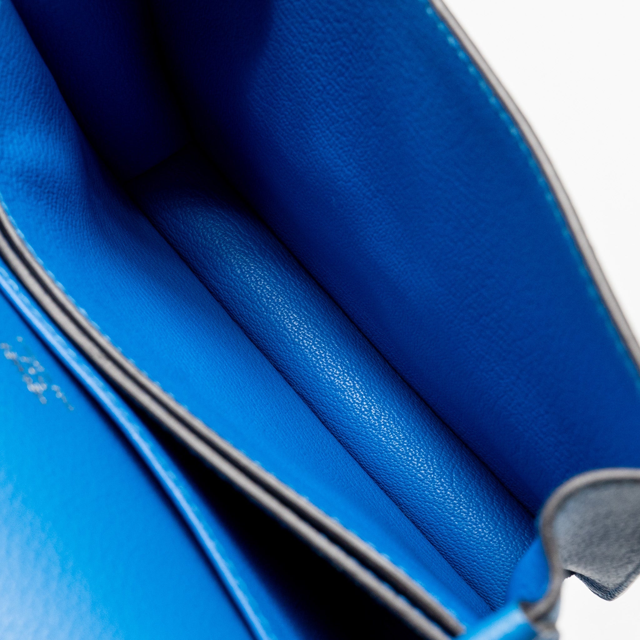 HERMES MINI ROULIS EVERCOLOR B3 BLEU ZANZIBAR GHW