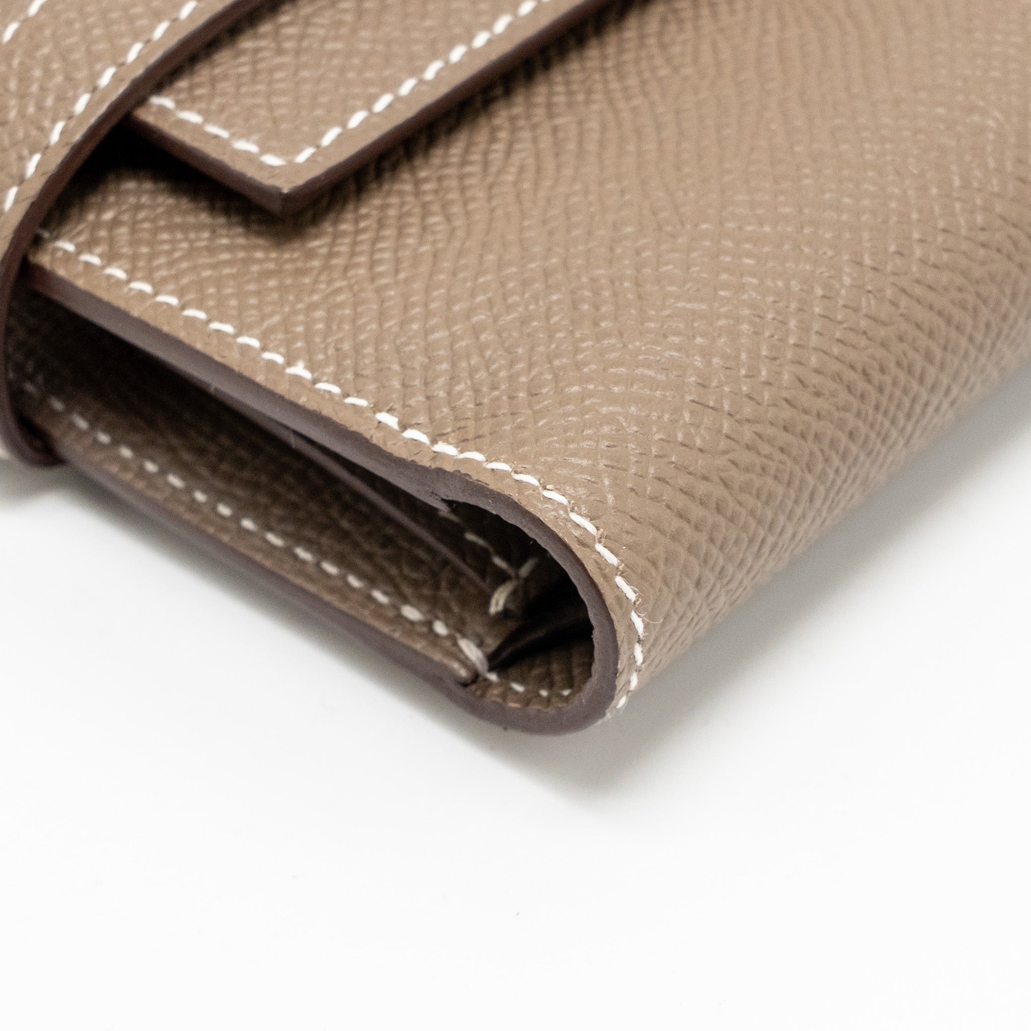 HERMES KELLY WALLET EPSOM ETOUPE GHW