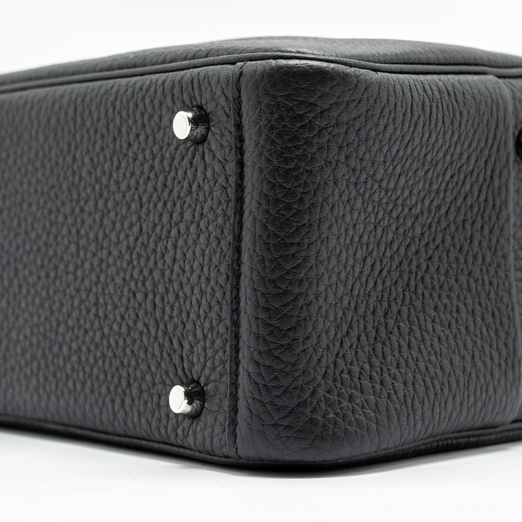 HERMES MINI LINDY CLEMENCE BLACK SHW