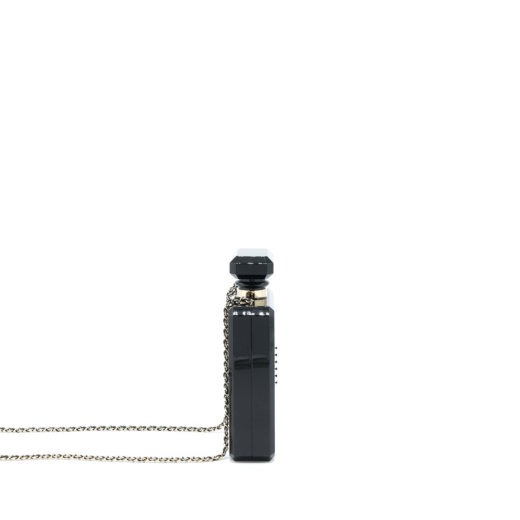 CHANEL 17A PERFUME BOTTLE CLUTCH EVENING BAG LGHW