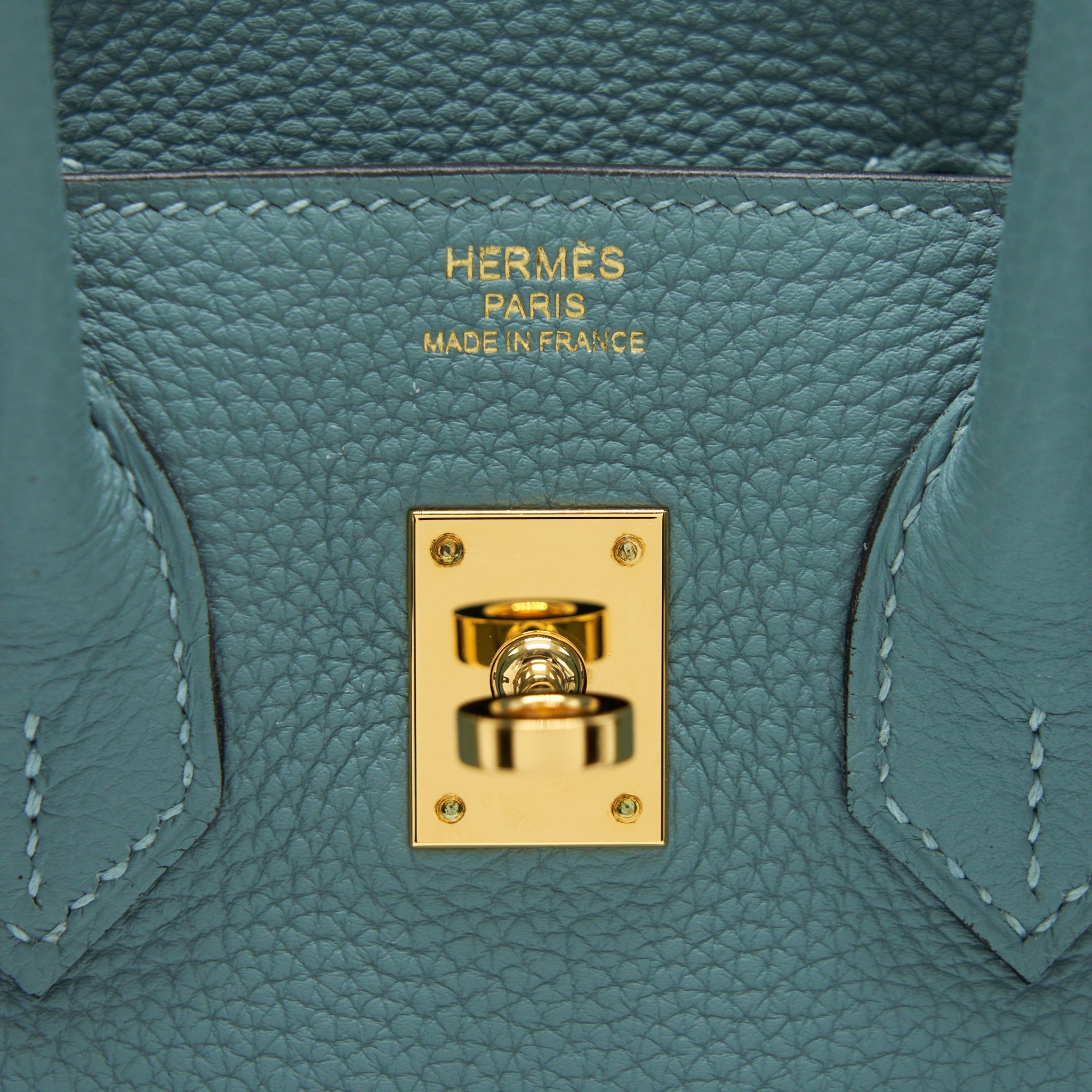 HERMES BIRKIN 25 TOGO 7G CIEL GHW