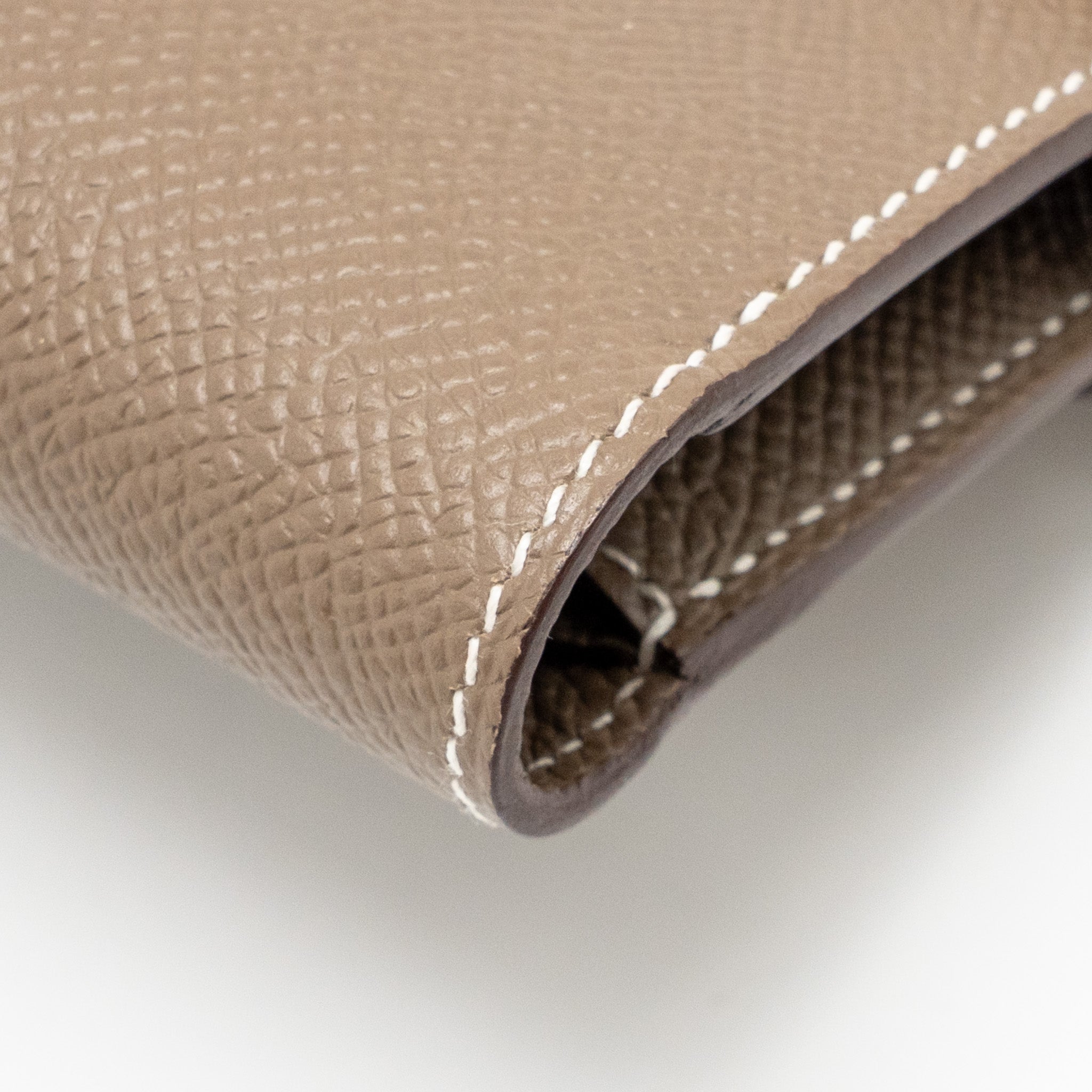 HERMES KELLY WALLET EPSOM ETOUPE GHW