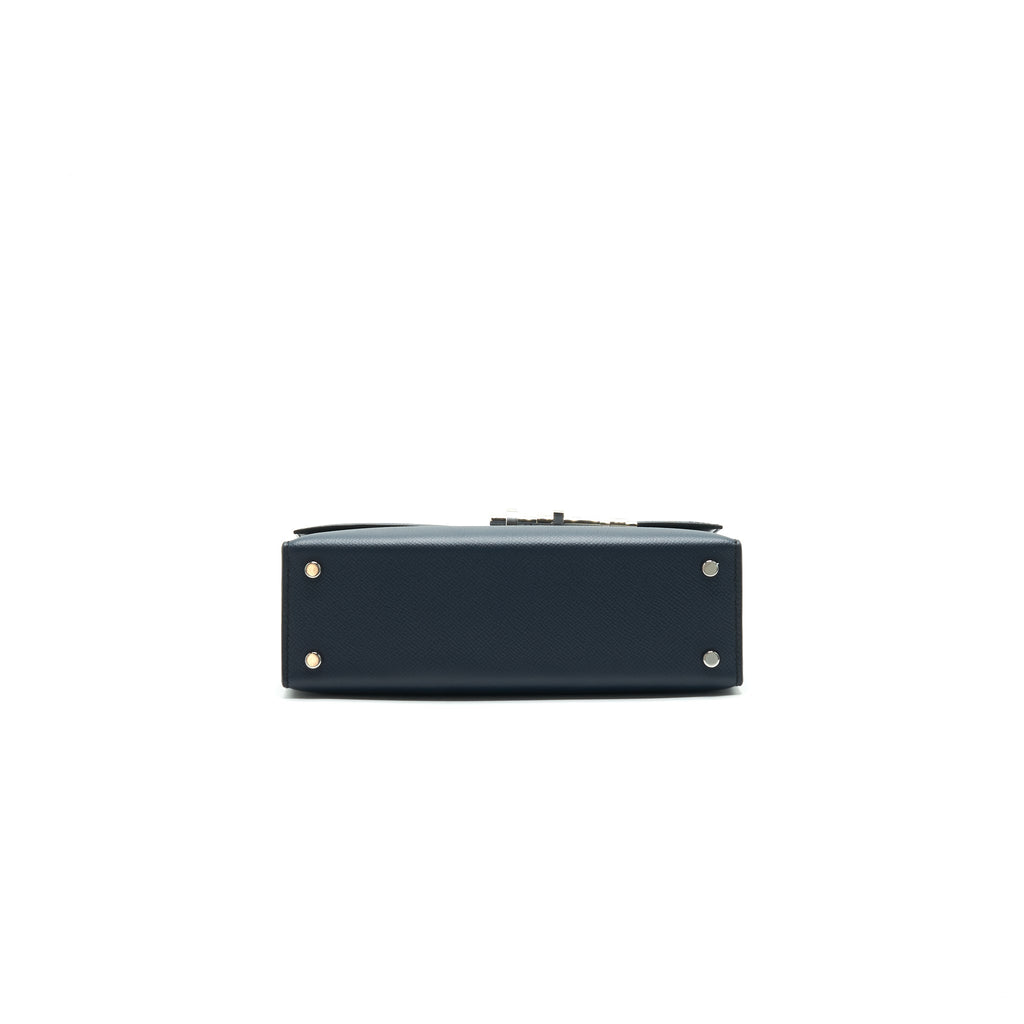 HERMES EPSOM VERROU 21 DARK BLUE