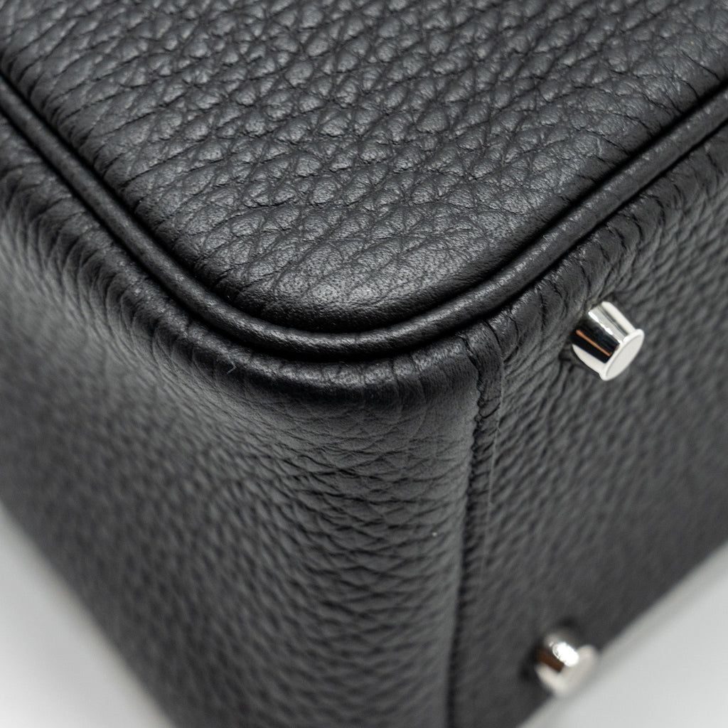 HERMES MINI LINDY CLEMENCE BLACK SHW