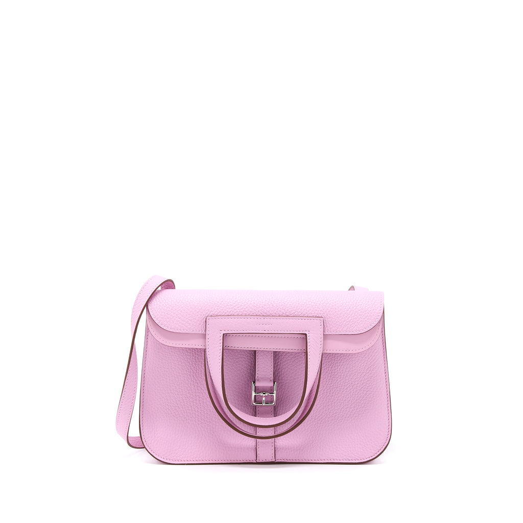 HERMES HALZAN 25 CLEMENCE X9 MAUVE SYLVESTRE SHW