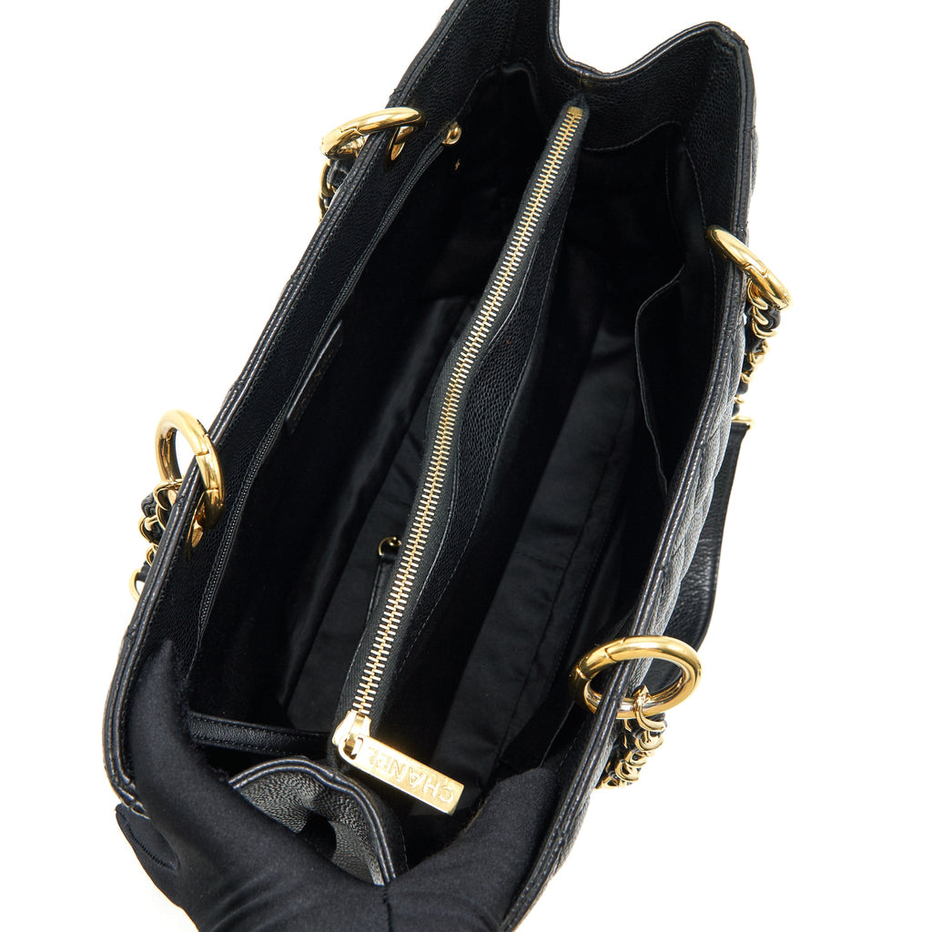 CHANEL GRAND SHOPPING BAG BLACK GHW