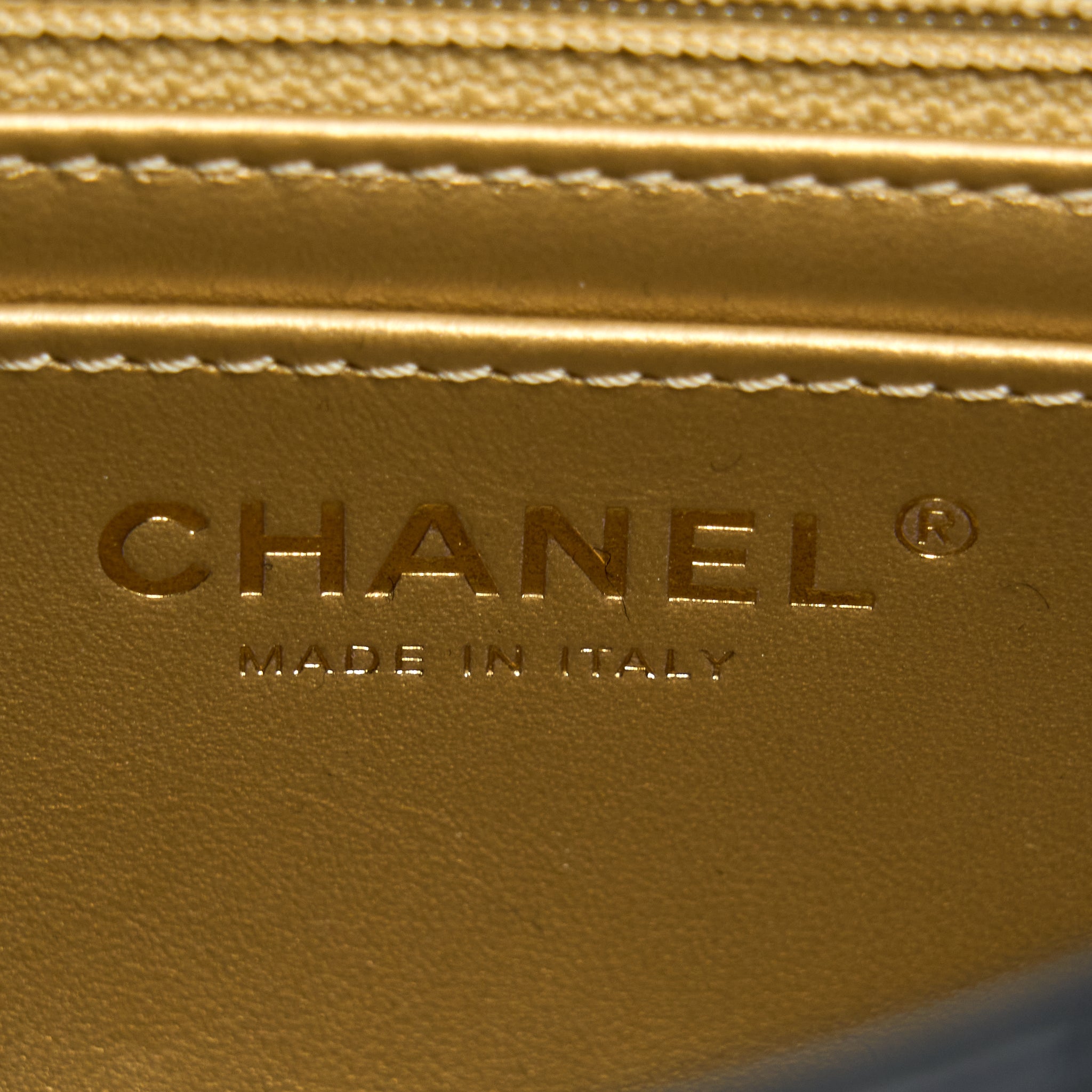 CHANEL PEARL CRUSH MINI SQUARE LAMBSKIN BLACK BRUSHED GHW (MICROCHIP)