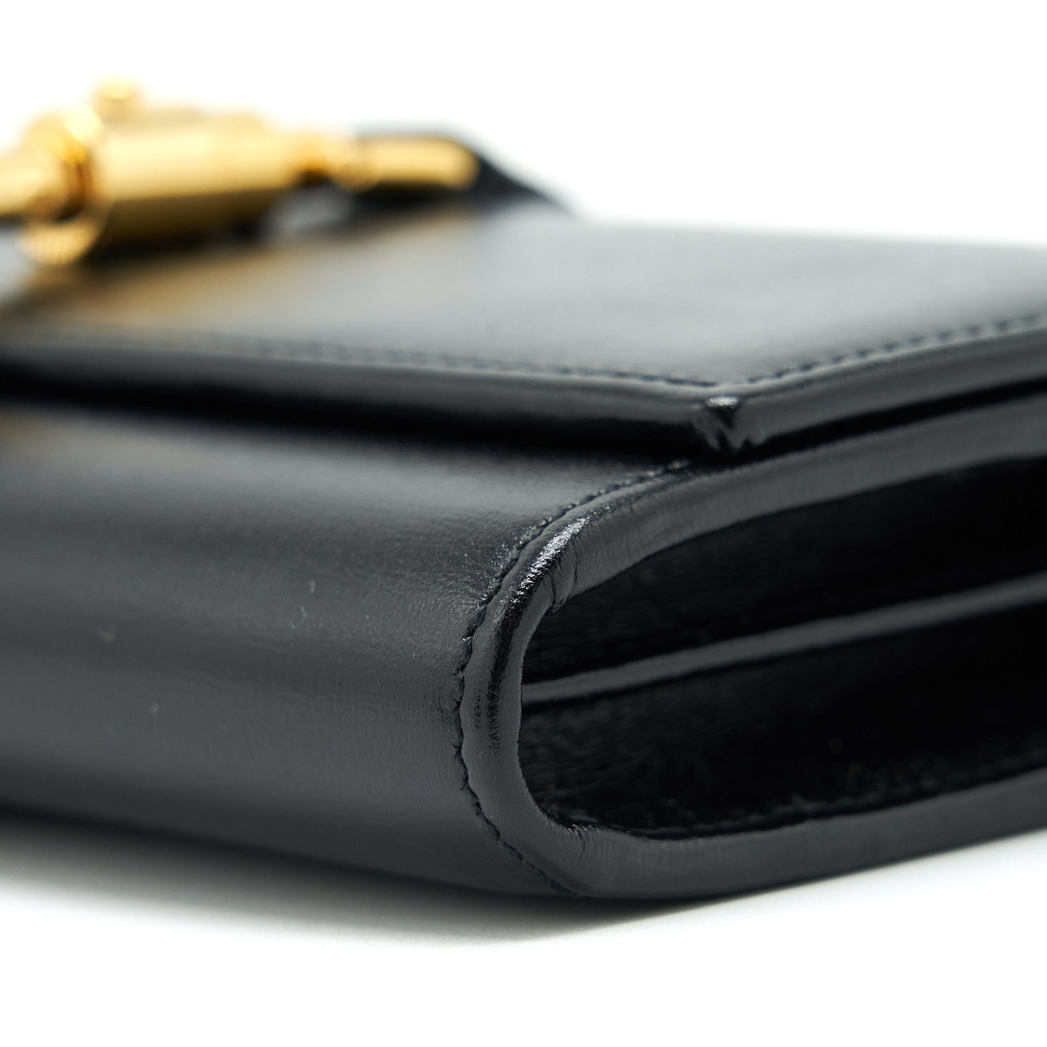 GUCCI JACKIE 1961 CHAIN WALLET BLACK GHW