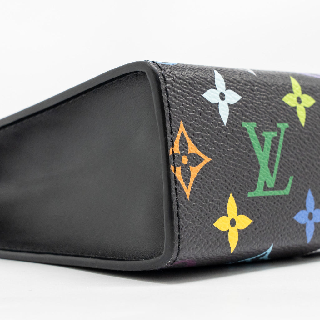 LOUIS VUITTON X TAKASHI MURAKAMI TOILETRY POUCH MONOGRAM CANVAS/LEATHER BLACK/MULTICOLOUR SHW