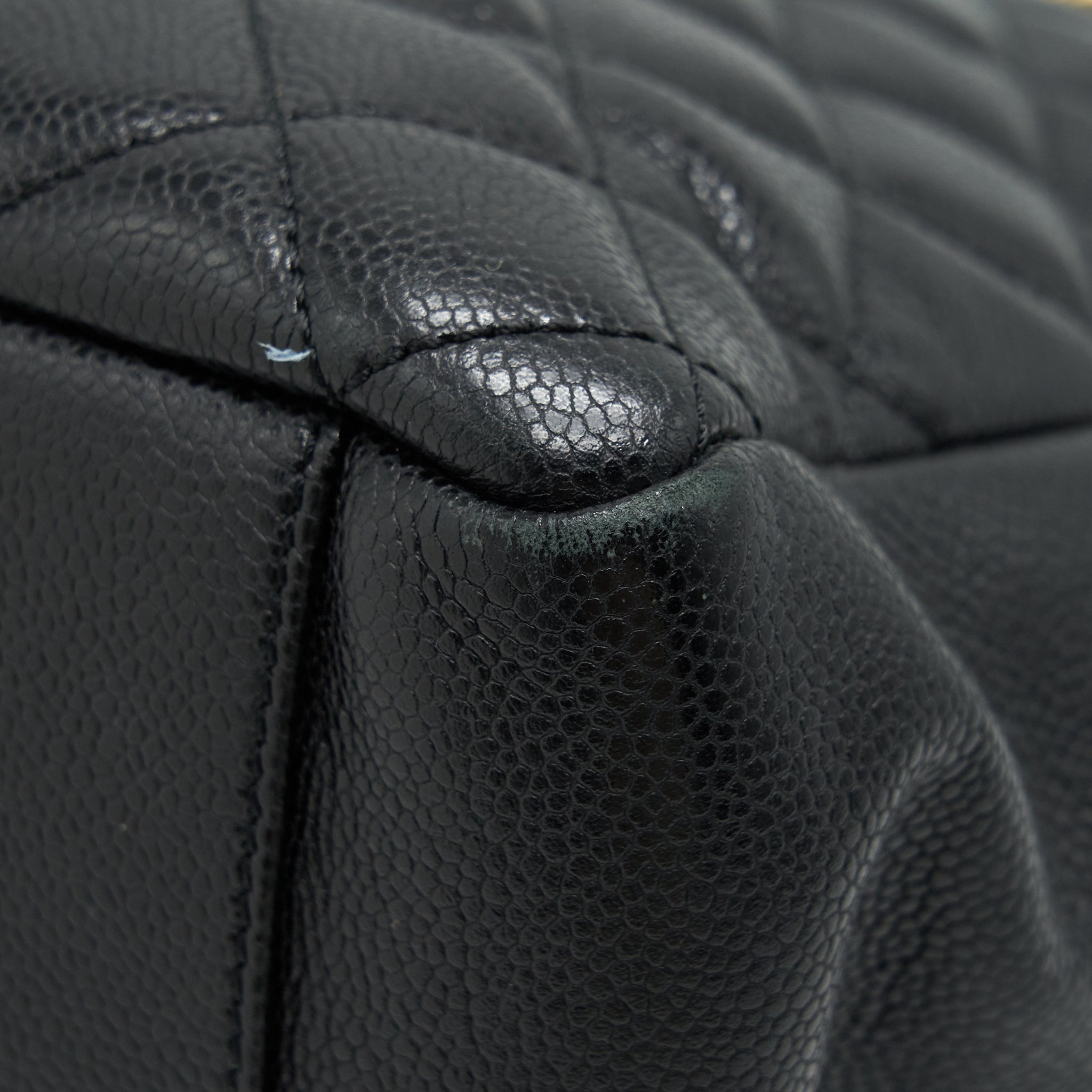CHANEL GRAND SHOPPING BAG BLACK GHW
