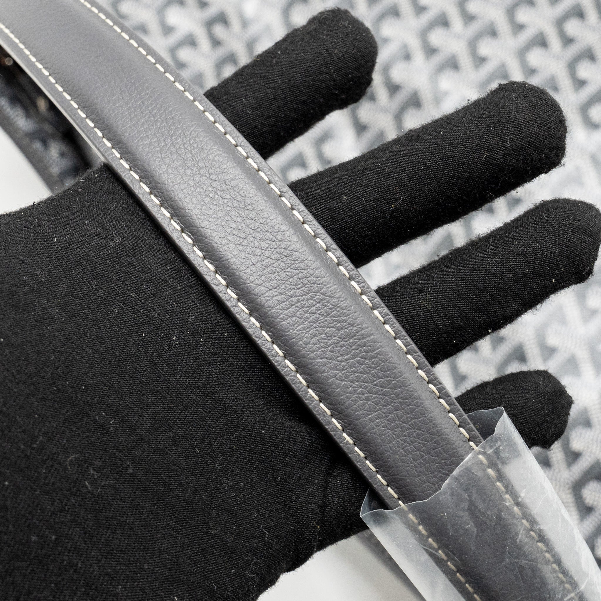 GOYARD BOHEME HOBO BAG PM GOYARDINE CANVAS GRIS SHW