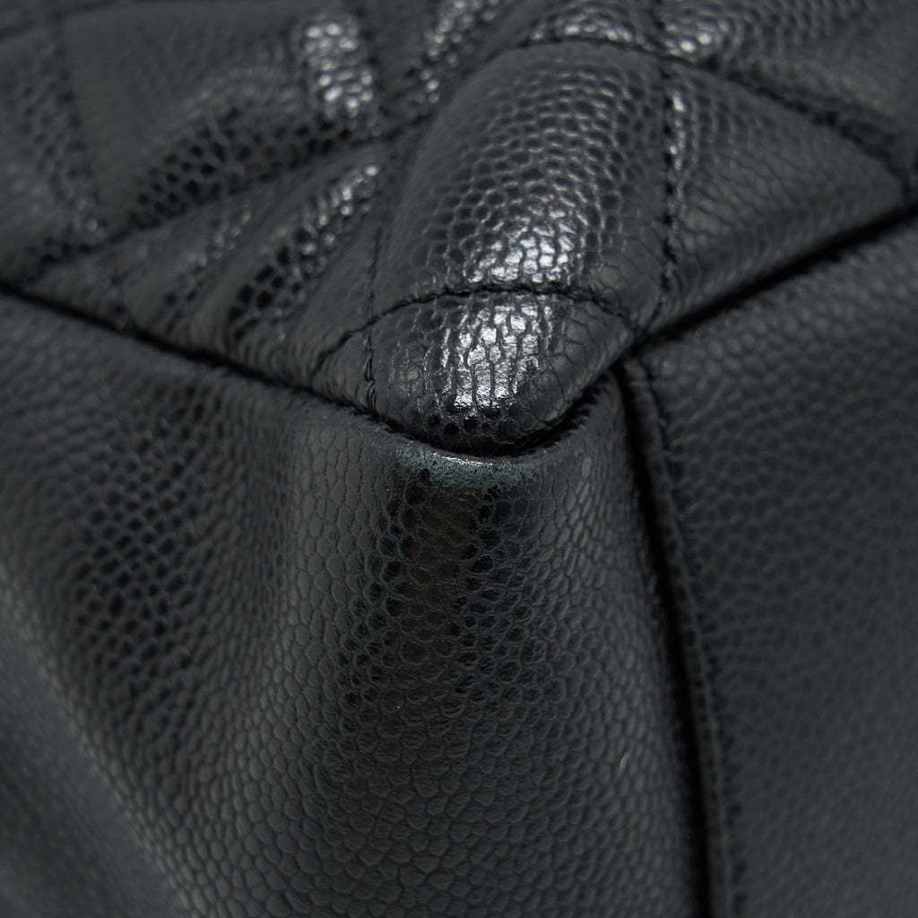 CHANEL GRAND SHOPPING BAG BLACK GHW