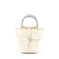HERMES PICOTIN CARGO 18 LOCK BAG CANVAS/SWIFT ECRU/NATA SHW