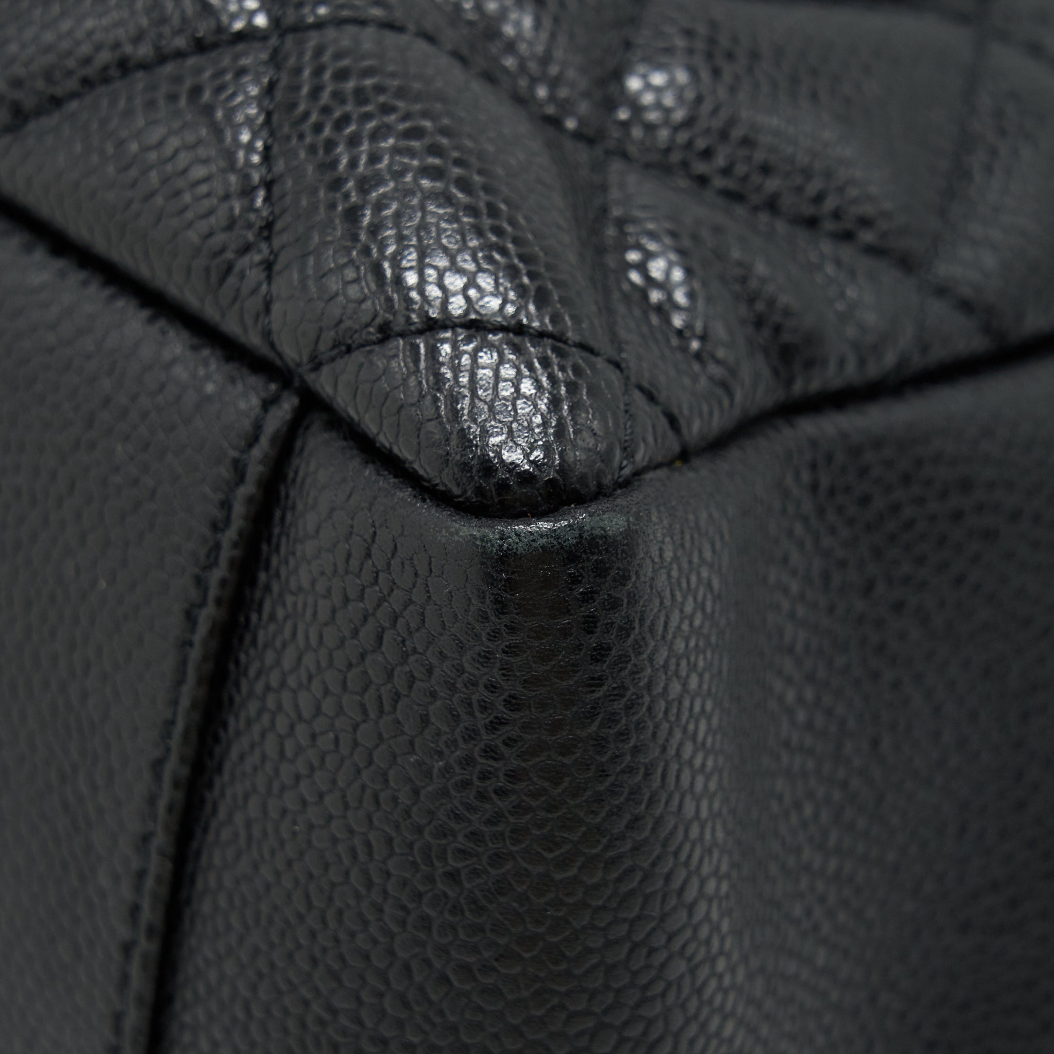 CHANEL GRAND SHOPPING BAG BLACK GHW