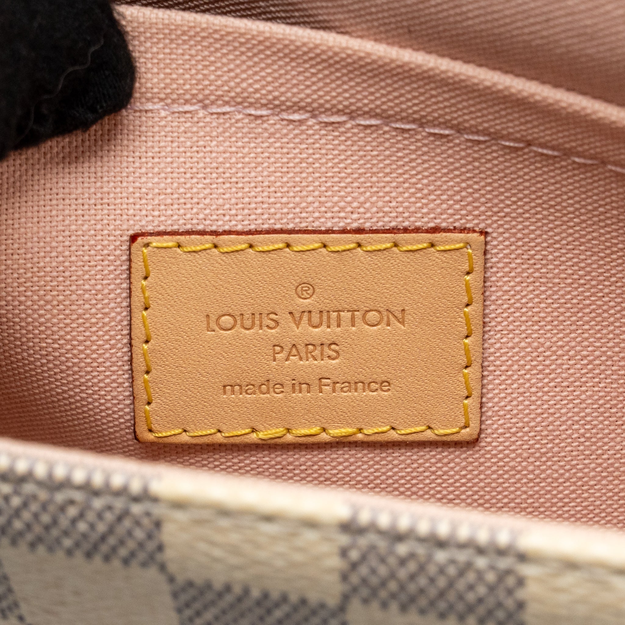 LOUIS VUITTON CROISETTE DAMIER AZUR CANVAS GHW