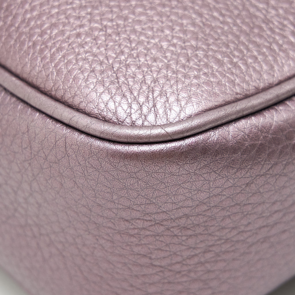 GUCCI DISCO CAMERA BAG SILVER PURPLE