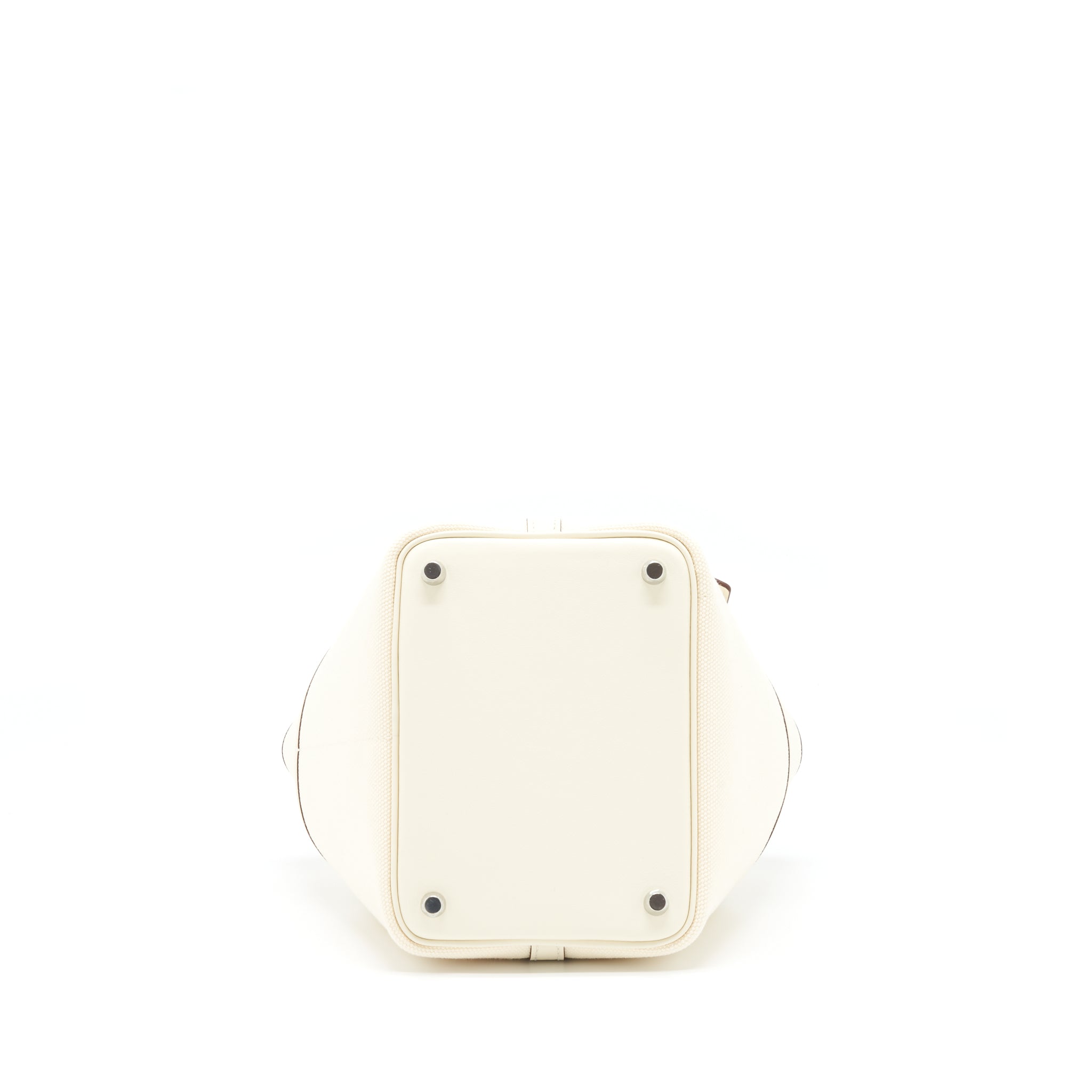 HERMES PICOTIN CARGO 18 LOCK BAG CANVAS/SWIFT ECRU/NATA SHW