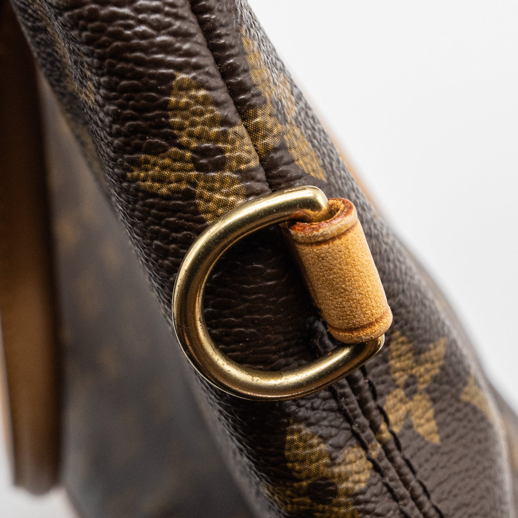 LOUIS VUITTON ZIPPER TOTE BAG MONOGRAM CANVAS GHW