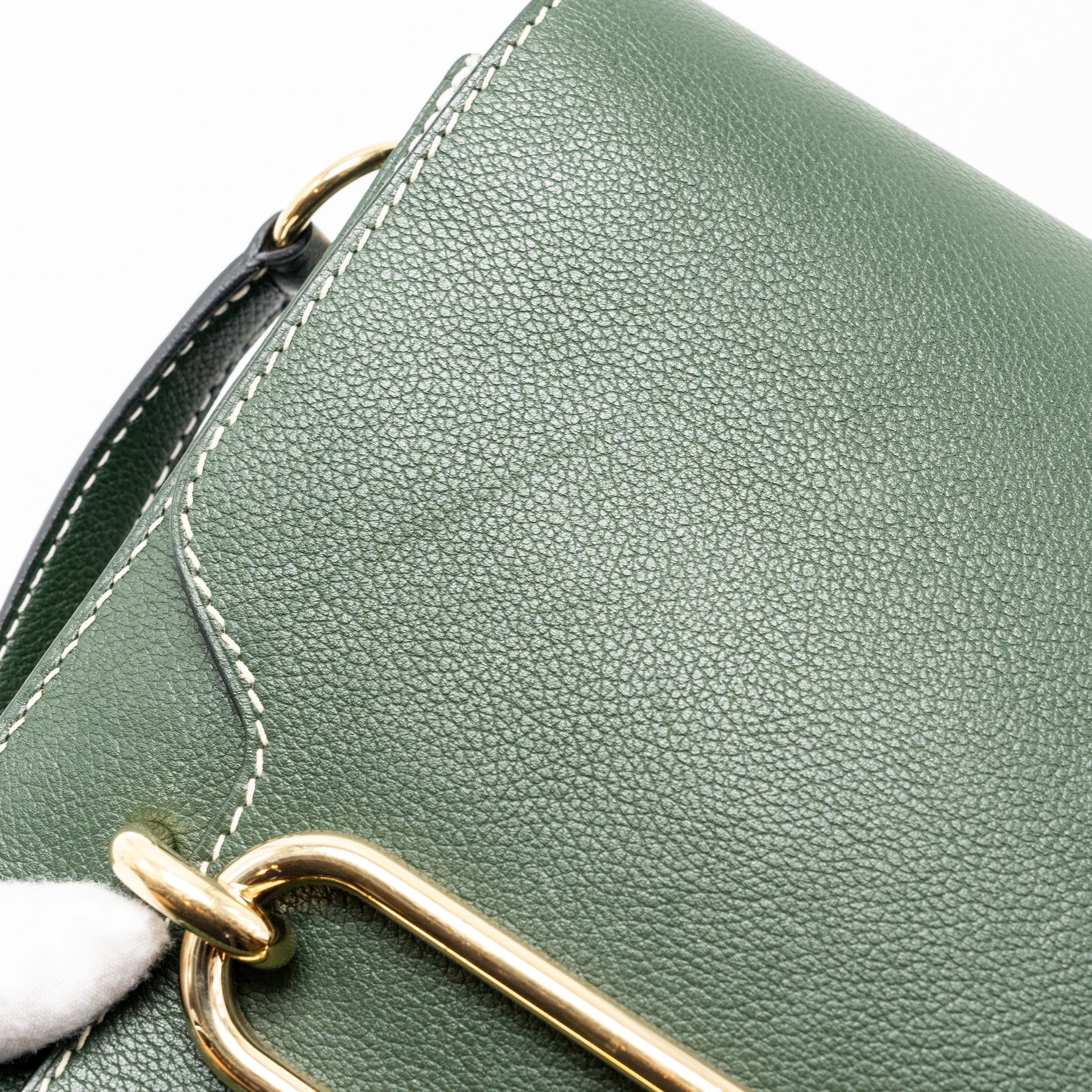 HERMES ROULIS 23 EVERCOLOR VERT CYPRES GHW