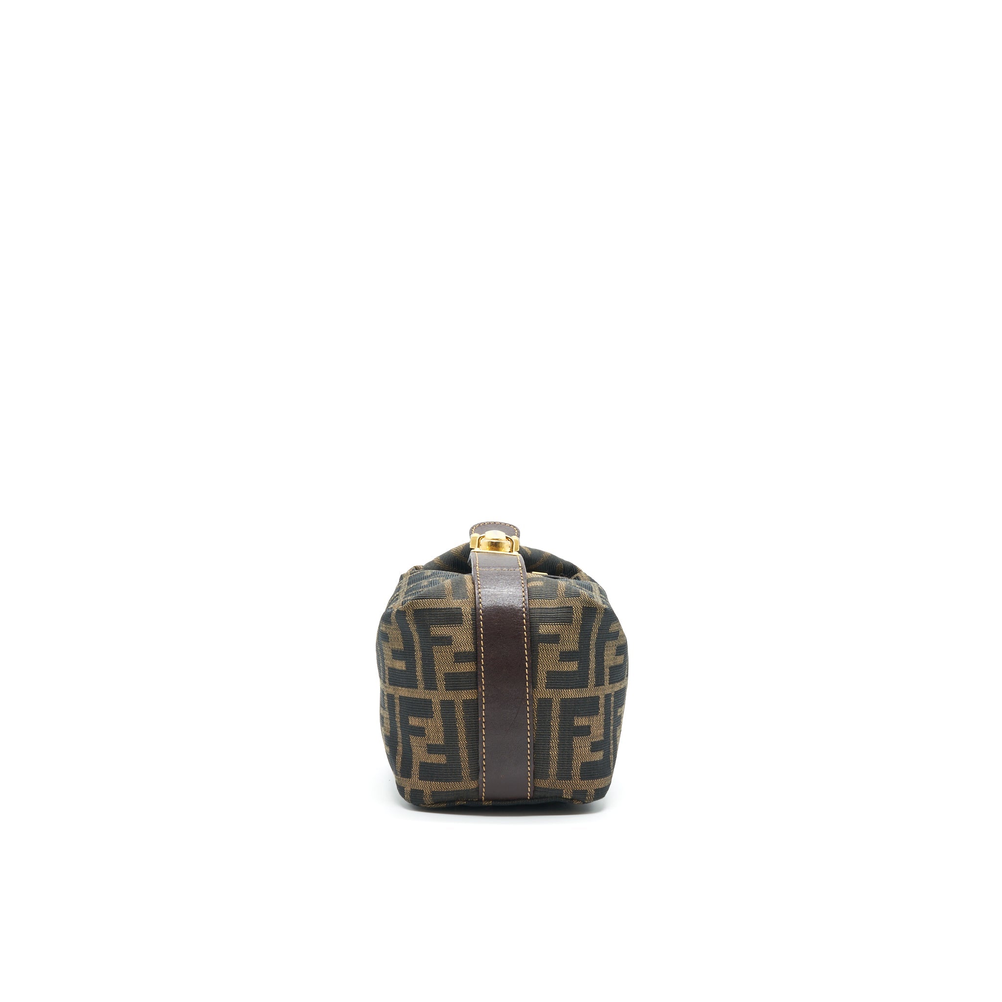 FENDI VINTAGE FF ZUCCA CANVAS MINI COSMETIC BAG
