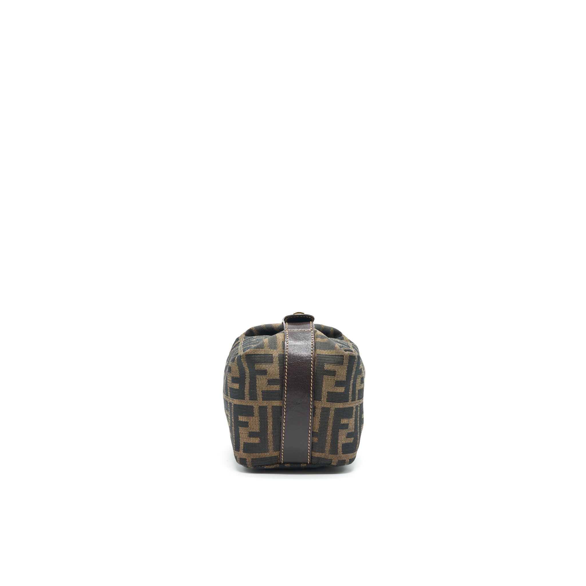 FENDI VINTAGE FF ZUCCA CANVAS MINI COSMETIC BAG
