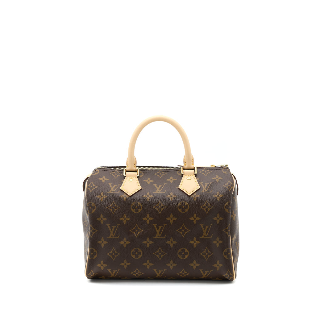 LOUIS VUITTON SPEEDY 25 MONOGRAM CANVAS GHW (NEW VERSION)